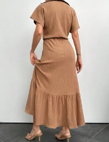 Rochie lunga SHEIN, maro