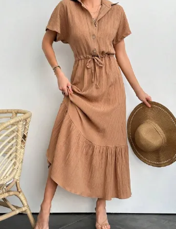 Rochie lunga SHEIN, maro