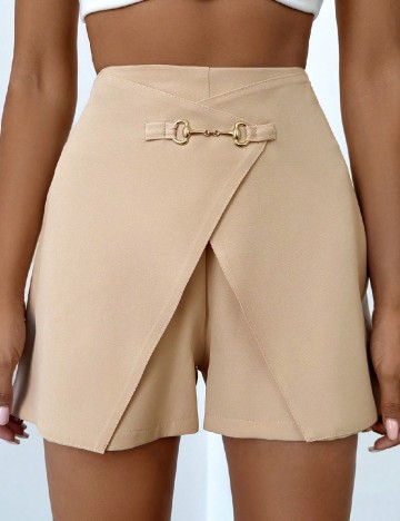 Pantaloni scurti SHEIN, crem