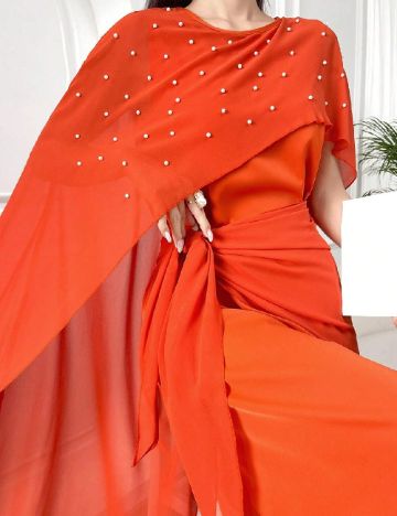 Rochie lunga SHEIN, portocaliu