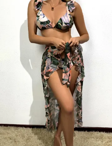Costum de baie SHEIN, mix culori