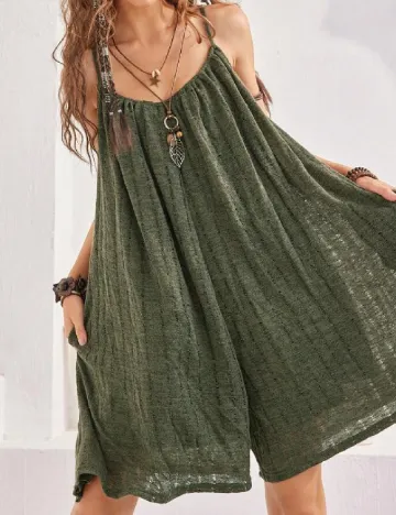 Salopeta SHEIN, verde