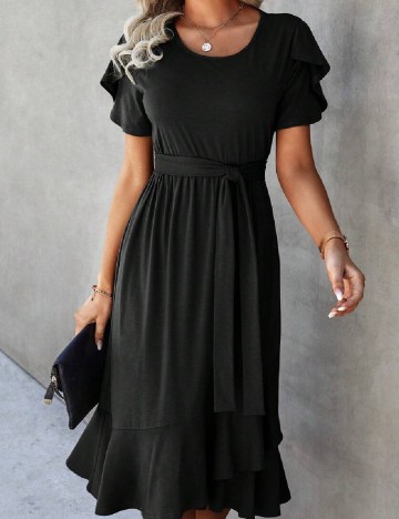 Rochie medie SHEIN, negru