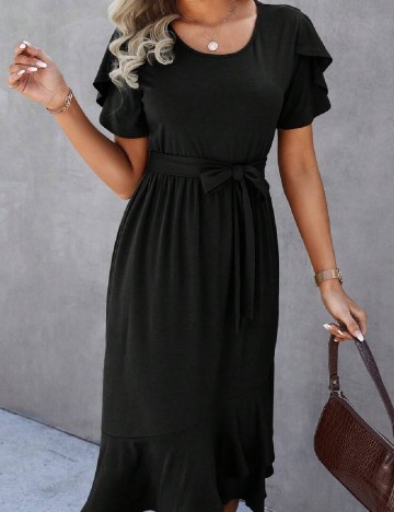 Rochie medie SHEIN, negru