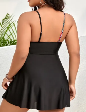 Costum de baie SHEIN CURVE, negru