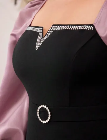 Rochie lunga SHEIN CURVE, negru