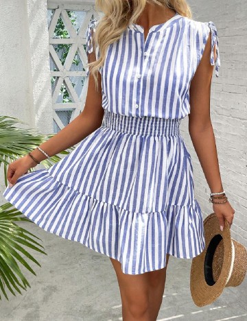 Rochie scurta SHEIN, albastru