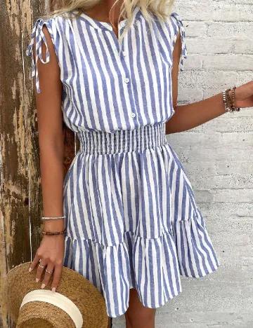 Rochie scurta SHEIN, albastru