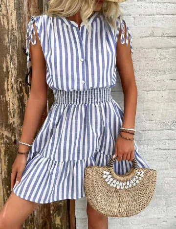Rochie scurta SHEIN, albastru