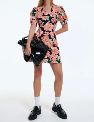 Rochie scurta Reserved, floral print