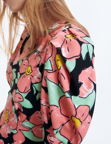 Rochie scurta Reserved, floral print