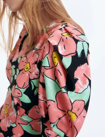 Rochie scurta Reserved, floral print