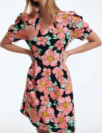 Rochie scurta Reserved, floral print