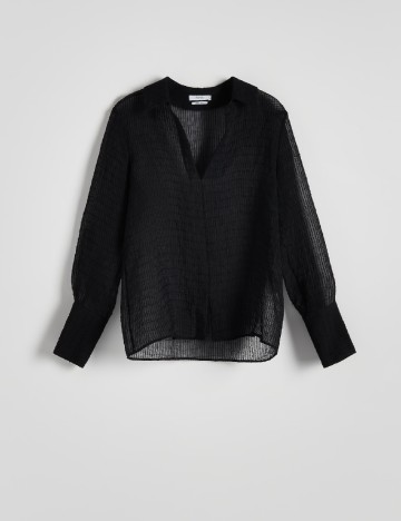 Bluza Reserved, negru