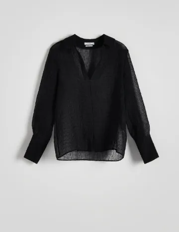 Bluza Reserved, negru