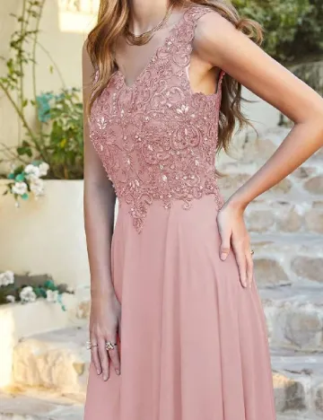 Rochie lunga Baby Online Dress, roz