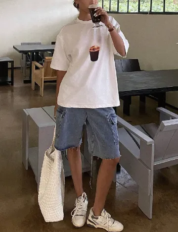 Pantaloni scurti Dazy, albastru