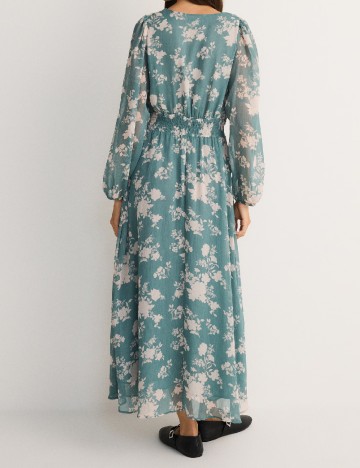 Rochie medie Reserved, turcoaz