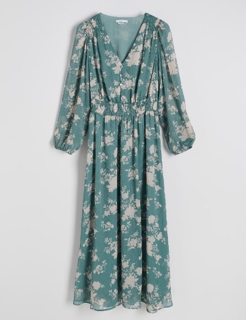Rochie medie Reserved, turcoaz