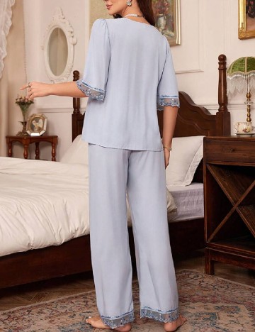 Pijama SHEIN, albastru