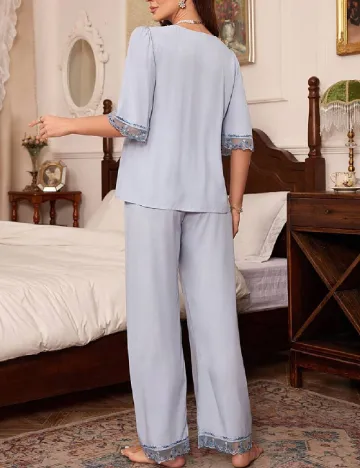 Pijama SHEIN, albastru