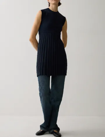Rochie scurta Reserved, bleumarin