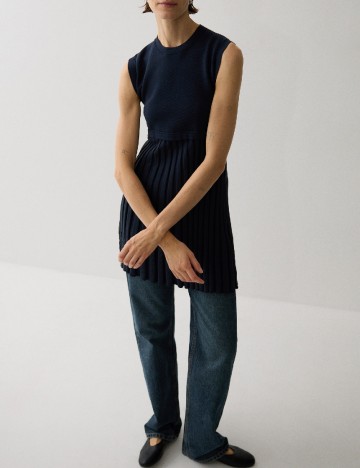Rochie scurta Reserved, bleumarin