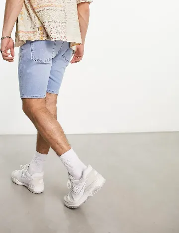 Pantaloni scurti ASOS, albastru