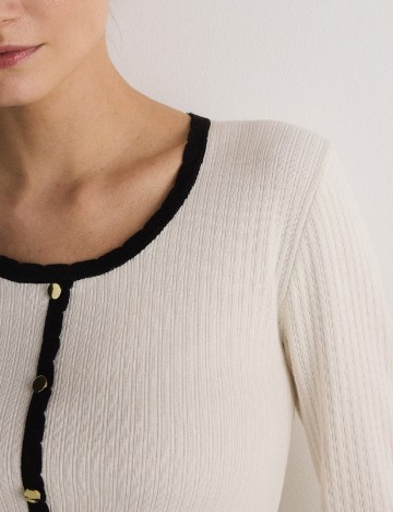 Bluza Reserved, ecru