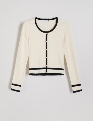 Bluza Reserved, ecru