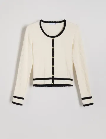Bluza Reserved, ecru