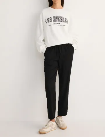 Pantaloni Reserved, negru