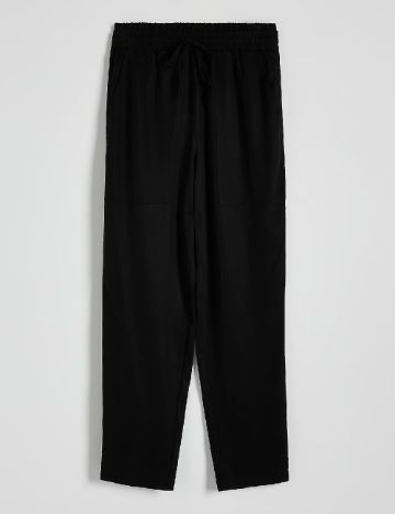 Pantaloni Reserved, negru