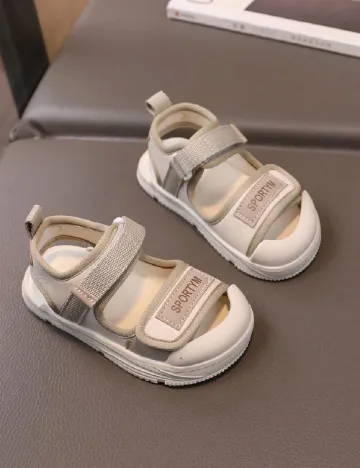 Sandale Shein Kids, crem