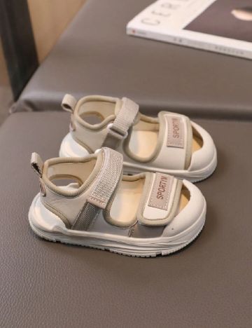 Sandale Shein Kids, crem