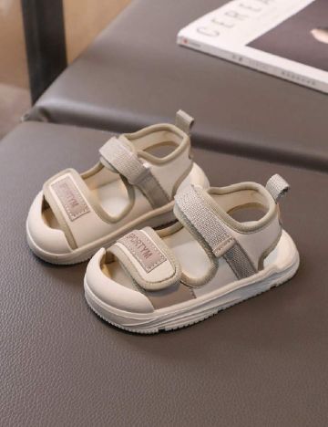 Sandale Shein Kids, crem