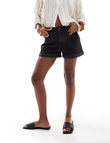 Pantaloni scurti ASOS, negru
