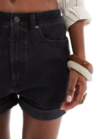 Pantaloni scurti ASOS, negru