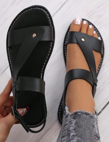 Sandale SHEIN, negru