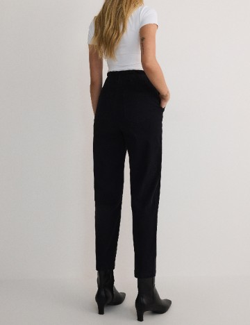 Pantaloni Reserved, negru