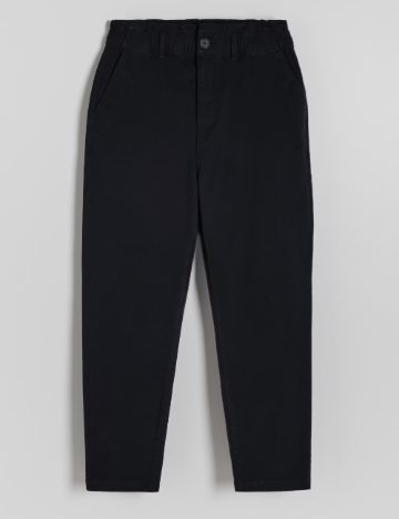 Pantaloni Reserved, negru
