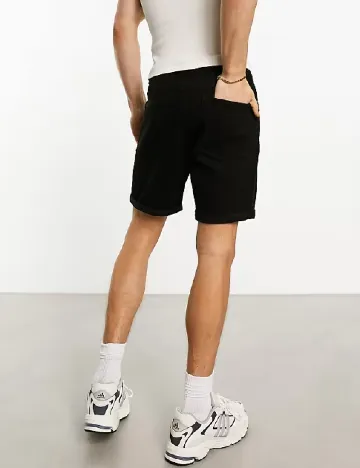 Pantaloni scurti ASOS, negru