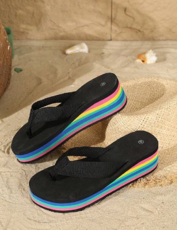 Slapi SHEIN, negru