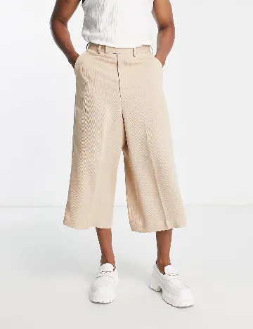 Pantaloni ASOS, crem Crem