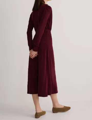 Rochie medie Reserved, visiniu