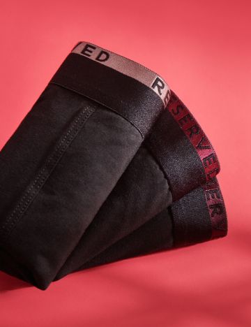 Set Boxeri 3 perechi Reserved, negru