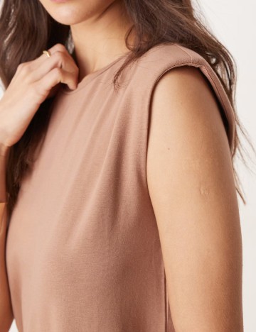 Rochie medie New look, maro