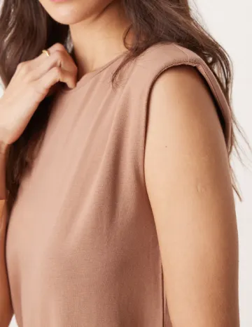 Rochie medie New look, maro