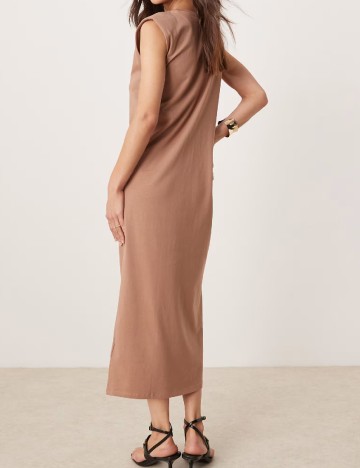 Rochie medie New look, maro