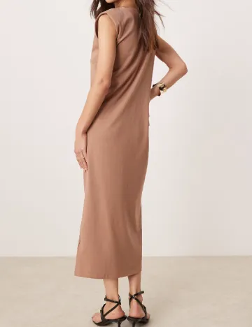 Rochie medie New look, maro